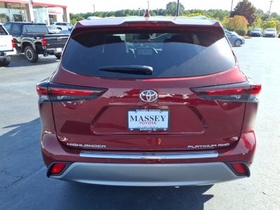 2026 Toyota Highlander Platinum