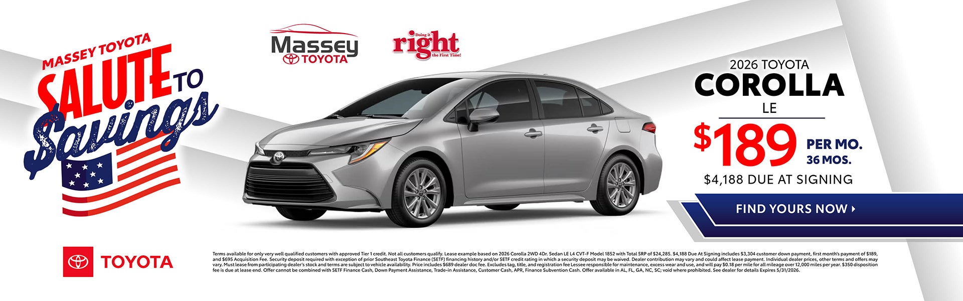 2026 Toyota Corolla LE