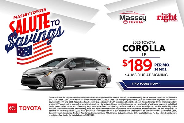 2026 Toyota Corolla LE