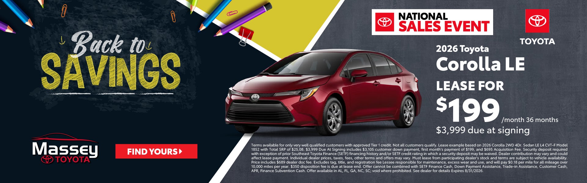 2026 Toyota Corolla LE