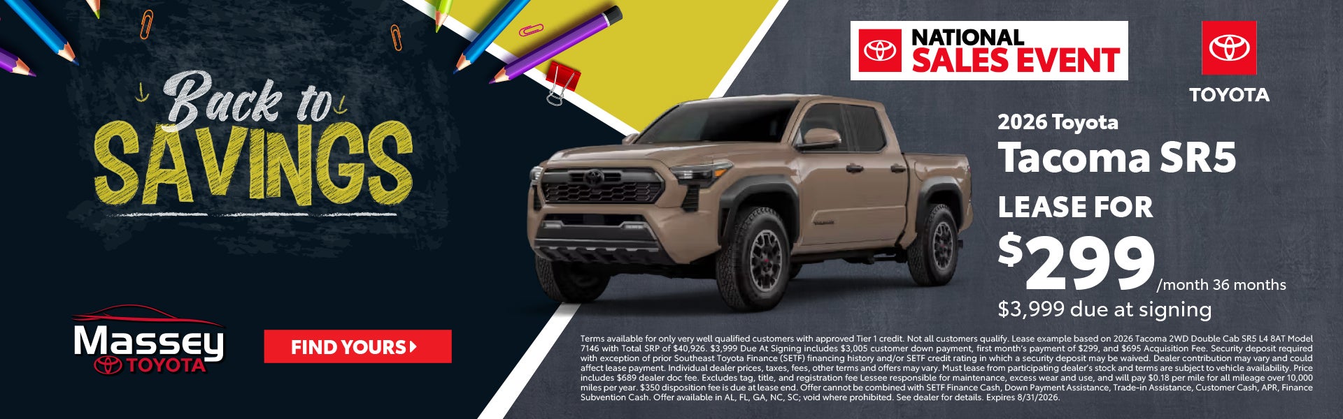 2026 Toyota Tacoma SR5