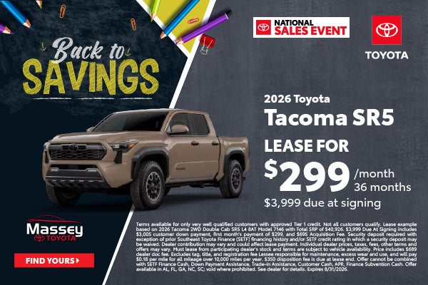 2026 Toyota Tacoma SR5