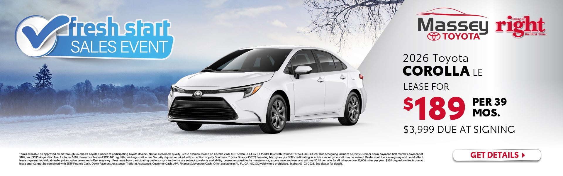 2026 Toyota Corolla LE