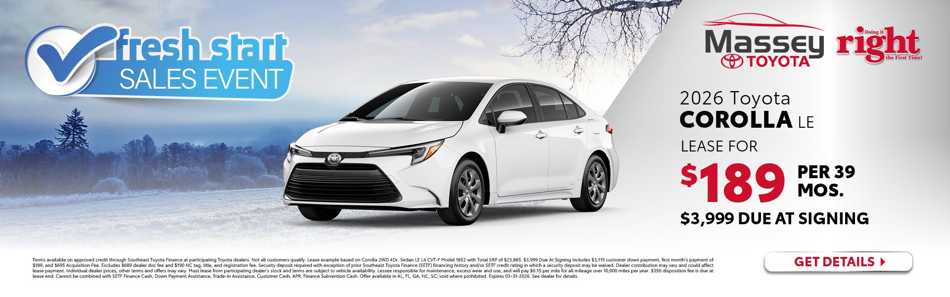 2026 Toyota Corolla LE