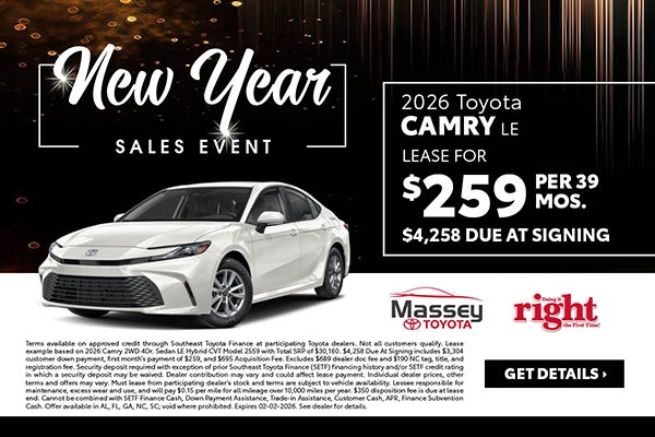 2026 Toyota Camry LE