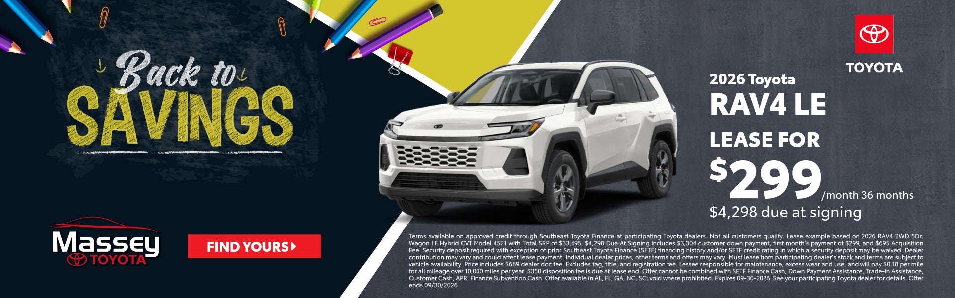 2026 Toyota Rav4 LE